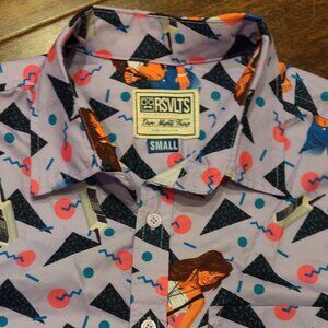 RSVLTS x Saved By The Bell Kelly Kapowski Purple Shirt SIZE SMALL